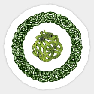 Celtic Dragon Sticker